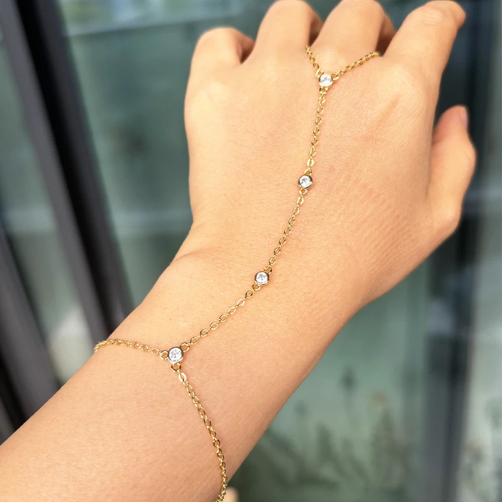 Finger Ring Bracelet