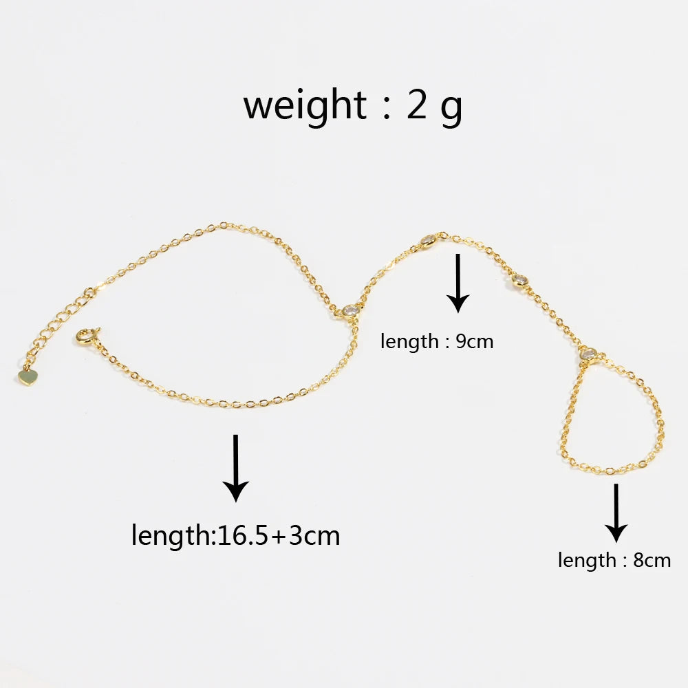 Finger Ring Bracelet