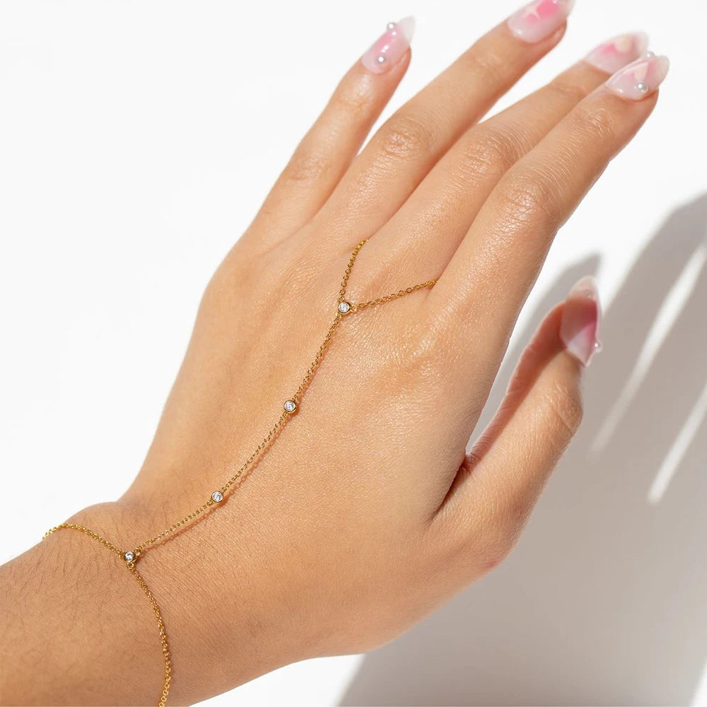 Finger Ring Bracelet