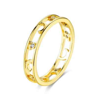 Charm Hollow Ring