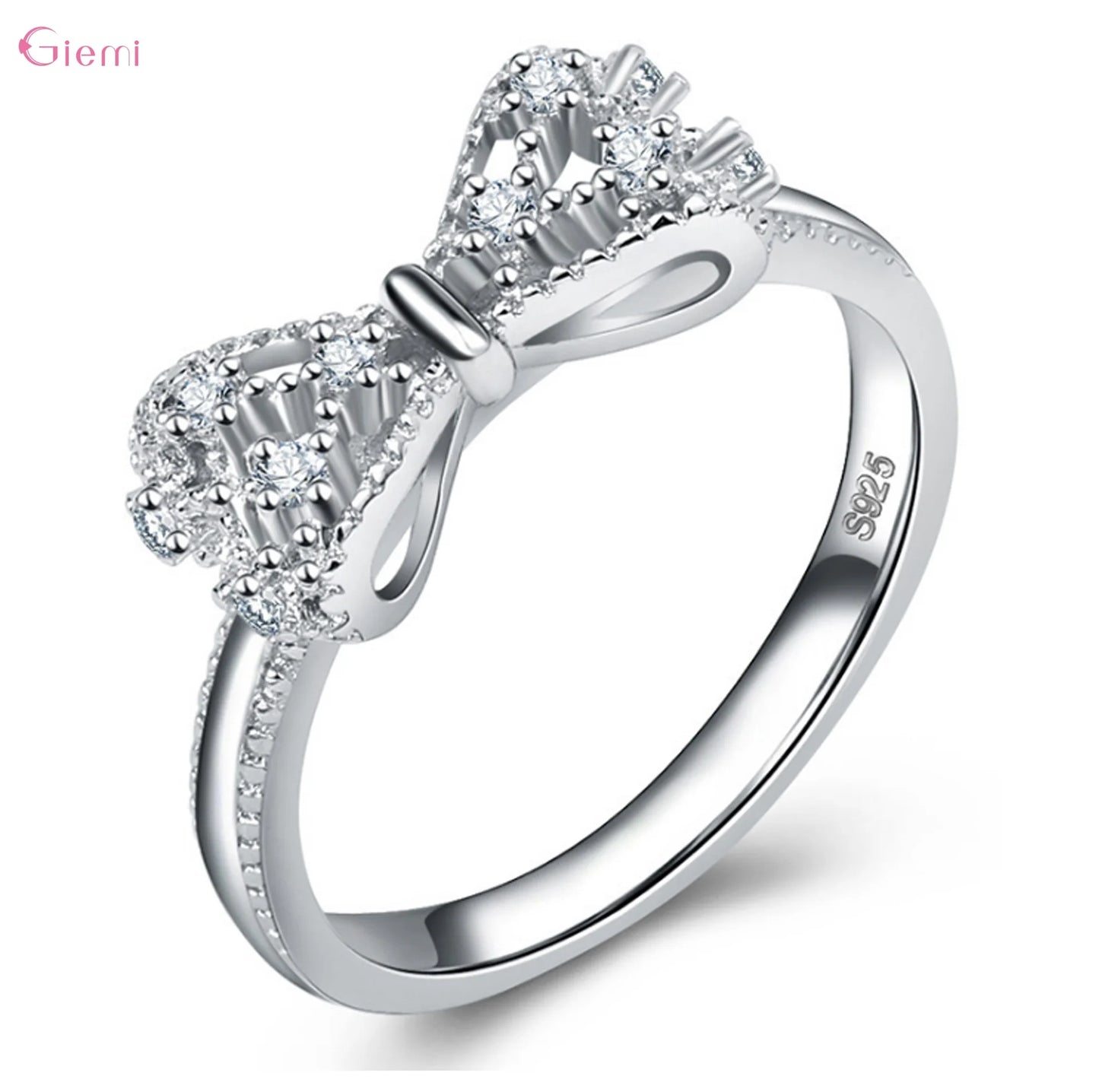 Bowknot Ring - 925 Sterling Silver