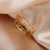 Charm Hollow Ring