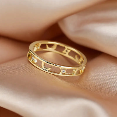 Charm Hollow Ring