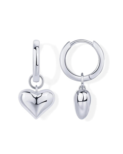 Heart Pendant Earrings