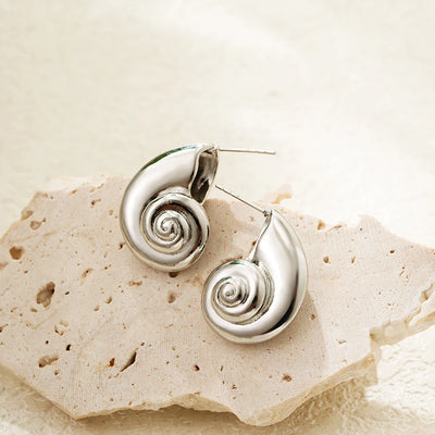 Summer beach Earrings - Gold plated