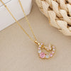 Butterfly Moon Necklace - Accessory