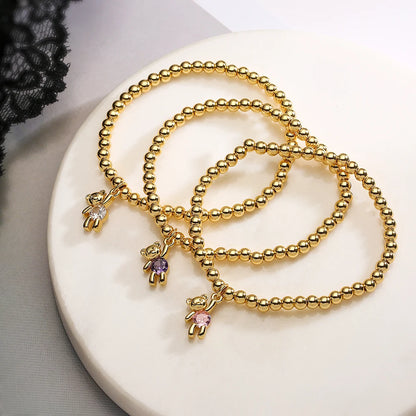 Teddy Copper Beads Bracelet - Accessory 