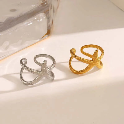 Starfish Open Ring