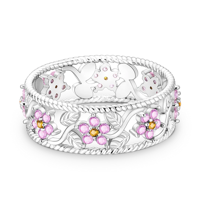 Pink Bloom Ring