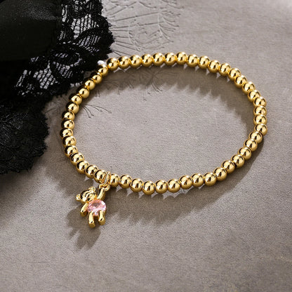 Teddy Copper Beads Bracelet - Accessory 