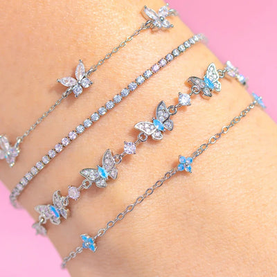 Dainty Spring Charm Bracelets