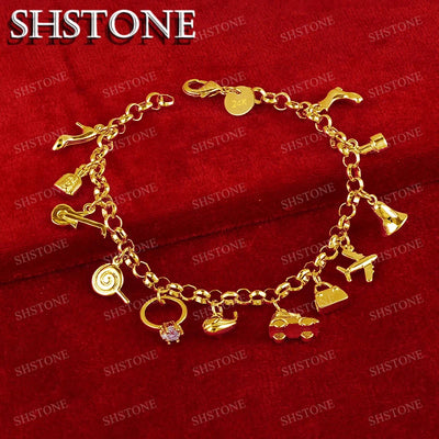 Summer Charm Pendant Bracelet