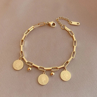 Coin Bracelet