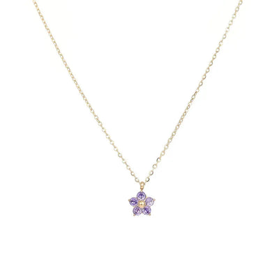 Flower Pendant Necklace