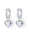 Heart Pendant Earrings