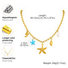 Beach Pearl Pendant Necklaces