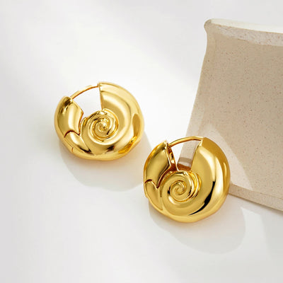 Summer beach Earrings - Gold plated