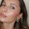 Minimalistic Ring Stud Earrings