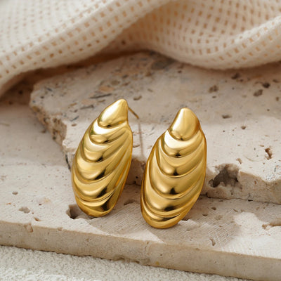 Summer beach Earrings - Gold plated