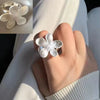 Floral Silver Ring