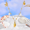 Beach Pearl Pendant Necklaces