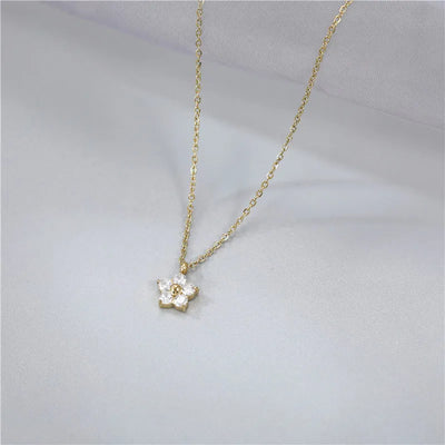 Flower Pendant Necklace