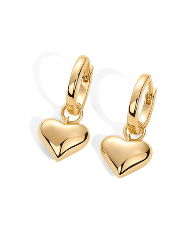 Heart Pendant Earrings