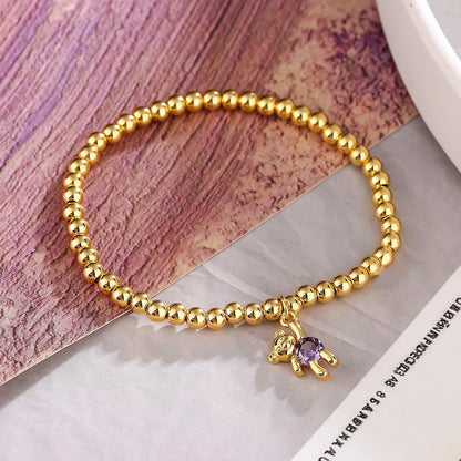 Teddy Copper Beads Bracelet - Accessory 