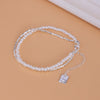 Double Layer Pearl Bracelet - 925 Silver