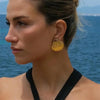 Summer beach Earrings - Gold plated