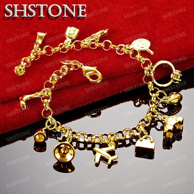 Summer Charm Pendant Bracelet