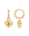 Heart Pendant Earrings