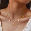 Beach Pearl Pendant Necklaces