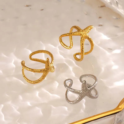 Starfish Open Ring