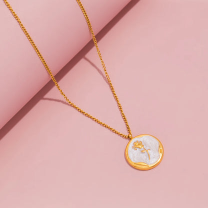 The Rose from Beauty and the Beast - Necklace