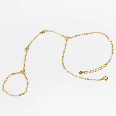 Finger Ring Bracelet - Accessory