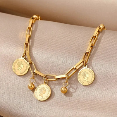 Coin Bracelet