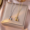Balloon Dog Pendant Necklace - Stainless Steel
