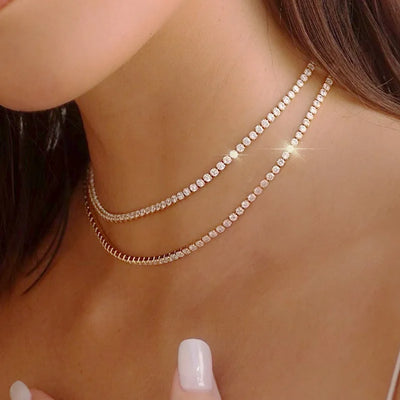 Classic Tennis Necklace