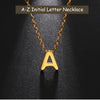 Minimalist Initial A-Z Letter Necklace