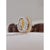 Bling Heart Cubic Zirconia Ring - Stainless Steel