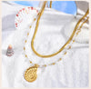 Beach Pearl Pendant Necklaces