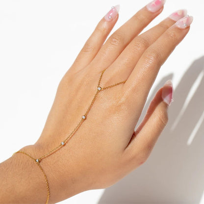 Finger Ring Bracelet